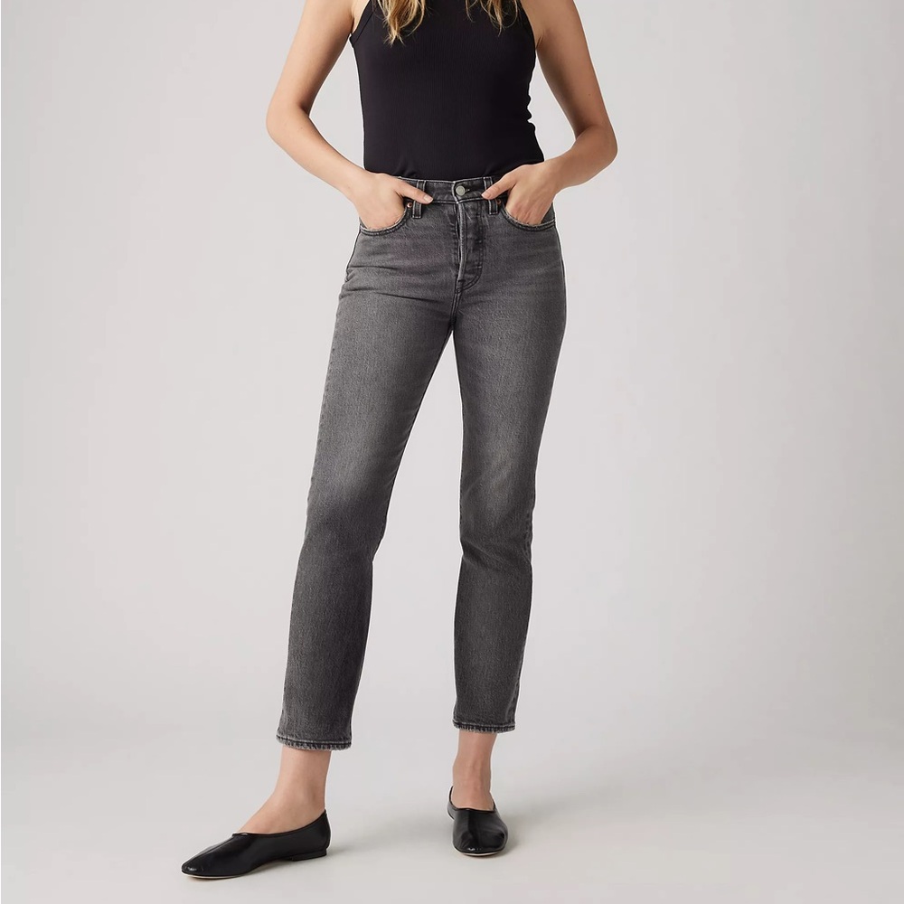 Levi’s Wedgie Jeans, Washed Black